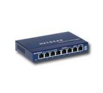 Netgear ProSafe Gigabit Ethernet Switch,  8 x 10/100/1000 RJ45 ports, Desktop