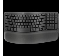 LOGITECH Wave Bluetooth ergonomic keyboard - GRAPHITE - NORDIC