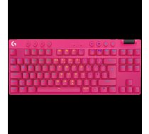 LOGITECH G PRO X TKL LIGHTSPEED Mechanical Gaming Keyboard - MAGENTA - US INT'l - TACTILE