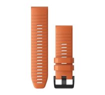 Garmin QuickFit 26mm Watch Strap for fenix 6X, Amber Orange