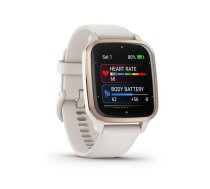 Garmin Venu Sq 2 Music Smartwatch, Peach Gold