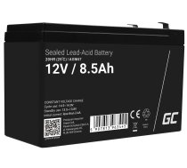 Green Cell AGM VRLA 12V 8.5Ah maintenance-free battery for the alarm system, cash register, toys