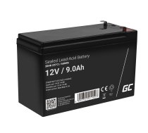 Green Cell AGM VRLA 12V 9Ah maintenance-free battery for UPS units