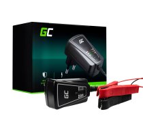 Green Cell Battery charger for AGM, Gel and Lead Acid 6V / 12V (1A)