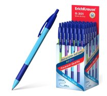 Lodīšu pildspalva ErichKrause R-301 NEON Matick&Grip, 0.7mm, automātiska, zila