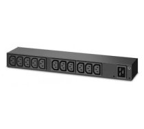 APC RACK PDU, BASIC, 0U/1U, 100-240V/20A, 220-240V/16A, (13) C13