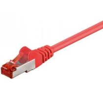 GB CAT6 NETWORK CABLE RED SHIELDED S/FTP (PIMF) 2M