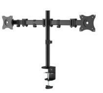 NEOMOUNTS FLAT SCREEN DESK MOUNT (10-27") DESK CLAMP/GROMMET