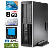 HP 8100 Elite SFF i5-650 8GB 960SSD GT1030 2GB DVD WIN10