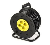 Extension Cord with Reel 50m, 4 sockets, 3x2.5mm2