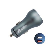 Car Charger USB 2.0+ USB 3.0: 12V-24V, 30W, QC3.0