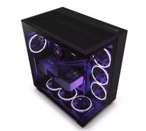 Case|NZXT|H9 FLOW|MidiTower|Case product features Transparent panel|Not included|ATX|MicroATX|MiniITX|Colour Black|CM-H91FB-01