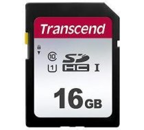 MEMORY SDHC 16GB UHS-I/C10 TS16GSDC300S TRANSCEND