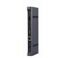 I/O ADAPTER USB-C TO HDMI/USB3/9IN1 A-CM-COMBO9-02 GEMBIRD