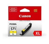 INK CARTRIDGE YELLOW CLI-571XL/0334C001 CANON