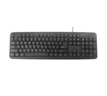 KEYBOARD STANDART USB ENG/BLACK KB-U-103 GEMBIRD