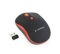 MOUSE USB OPTICAL WRL BLACK/RED MUSW-4B-03-R GEMBIRD