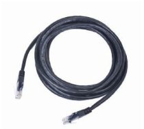 PATCH CABLE CAT5E UTP 1M/BLACK PP12-1M/BK GEMBIRD