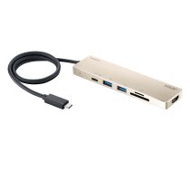 Aten UH3239 USB-C Multiport Mini Dock with Power Pass-Through | Aten | USB-C Multiport Mini Dock with Power Pass-Through | UH3239 | Dock
