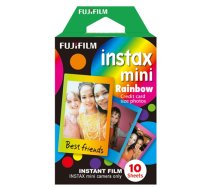 Fujifilm | Instax Mini Rainbow Instant Film | 86 x 54 mm | Quantity 10