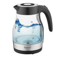 Camry | Kettle | CR 1300 | Electric | 2200 W | 1.7 L | Glass | 360° rotational base | Black