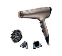 Remington | Hair Dryer | AC8002 | 2200 W | Number of temperature settings 3 | Ionic function | Diffuser nozzle | Brown/Black