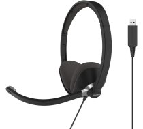 Koss | USB Communication Headsets | CS300 | Wired | On-Ear | Microphone | Noise canceling | Black