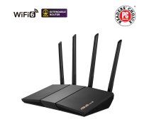 Wireless AX3000 Dual Band WiFi 6 | RT-AX57 | 802.11ax | 2402+574 Mbit/s | 10/100/1000 Mbit/s | Ethernet LAN (RJ-45) ports 4 | Mesh Support Yes | MU-MiMO Yes | No mobile broadband | Antenna type External