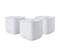 ZenWiFi XD4 Plus (W-3-PK) Wireless-AX1800 (3-pack) | 802.11ax | 1201+574 Mbit/s | 10/100/1000 Mbit/s | Ethernet LAN (RJ-45) ports 1 | Mesh Support Yes | MU-MiMO Yes | No mobile broadband | Antenna type Internal