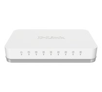 D-Link | Switch | GO-SW-8G/E | Unmanaged | Desktop | 1 Gbps (RJ-45) ports quantity 8