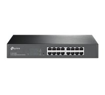 TP-LINK | Switch | TL-SG1016DE | Web Managed | Rackmountable | 1 Gbps (RJ-45) ports quantity 16 | PoE ports quantity | Power supply type | 36 month(s)