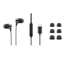 Lenovo | USB-C Wired In-Ear Headphones (with inline control) | 4XD1J77351 | Wired | Black