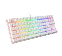 Genesis | THOR 303 TKL | White | Gaming keyboard | Wired | RGB LED light | US | 1.8 m | Brown Switch