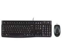 Logitech | LGT-MK120-US | Keyboard and Mouse Set | Wired | Mouse included | US | Black | USB Port | International EER