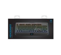 NOXO | Vengeance | Black | Gaming keyboard | Wired | Mechanical | EN/RU | 920 g | Blue Switches