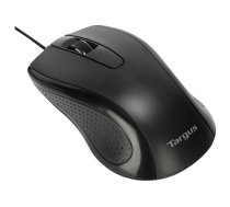 Targus Full-Size Optical Antimicrobial Wired Mouse | Mouse | Full-Size Optical Antimicrobial | Wired | Black