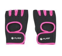 Pure2Improve | Fitness Gloves | Black/Pink