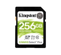 Kingston Canvas Select Plus - flash memory card - 256 GB - SDXC UHS-I | Kingston