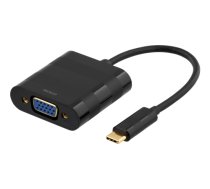 Adapter DELTACO USB 3.1 to VGA, black / USBC-1098