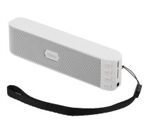 Speaker STREETZ, 2x3W, Bluetooth, FM radio, microSD, white / CM672