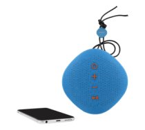 STREETZ Waterproof Bluetooth Speaker, IPX5, TWS, Bluetooth 4.2, 1x6W, Blue / CM752