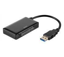 Adapter DELTACO USB 3.0 - SATA 6Gb, 2,5 HD  / USB3-SATA6G2