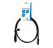 USB-C to USB-C cable DELTACO 5 Gbit/s, 5A, 1 m, black / USBC-1501-LSZH