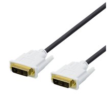 Cable DELTACO DVI-D Dual Link, 1080p 60Hz, 2m, black / R00120003