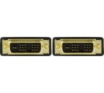 DELTACO DVI Single Link Monitor Cable, DVI-D 18 + 1-pin ha-ha, gold plated contacts, 2m, black / VE011-A