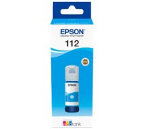 Epson 112 EcoTank (C13T06C24A) Ink Refill Bottle, Cyan