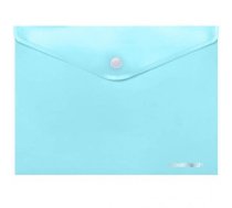 Coolpack document envelope with button PP, A4, pastel blue