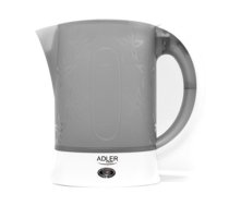 Adler AD 1268 electric kettle 0.6 L Grey 600 W