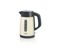 Bosch TWK4P437 electric kettle 1.7 L 2400 W Beige, Black