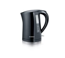 Severin WK 3498 electric kettle 1.5 L 2200 W Black